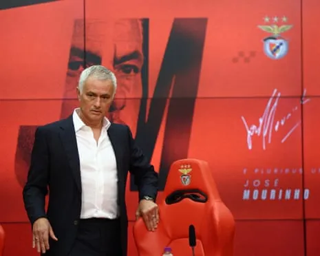 José Mourinho Appointed as Sport Lisboa e Benfica's Head Coach Through 2027